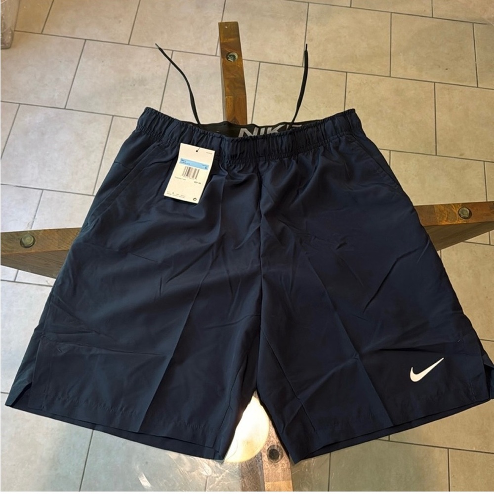 Nike Navy blue Athletic Shorts for Performance